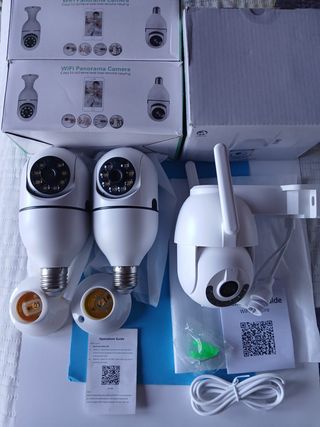 Pack 3 Cámaras IP WiFi Interior/Exterior