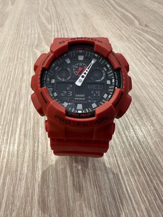 Reloj G-Shock Casio Deportivo Rojo