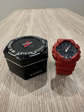 Reloj G-Shock Casio Deportivo Rojo