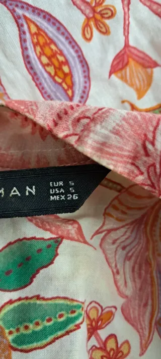 Camicia Zara fantasia floreale