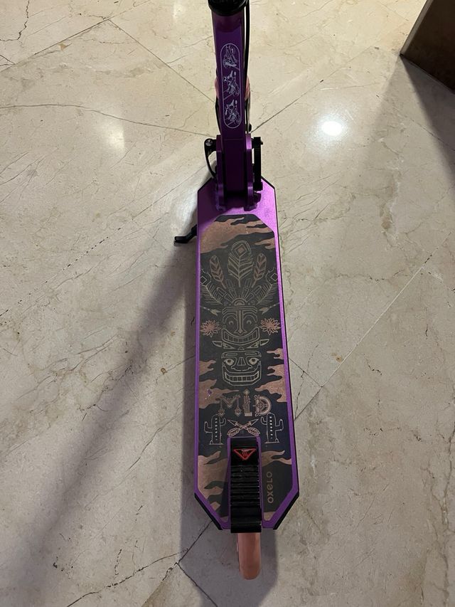 Patinete Oxelo MID5 Morado