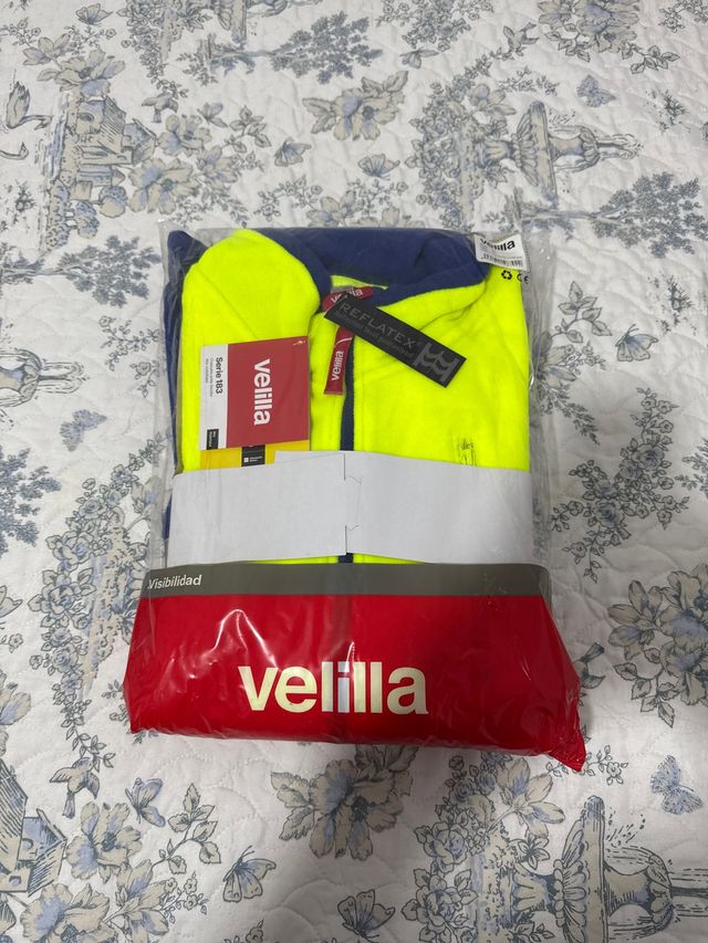 Chaqueta polar trabajo Velilla amarillo reflectant