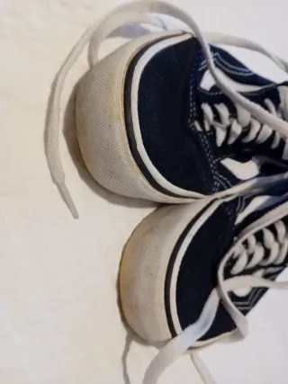 Vans Negras Talla 40.