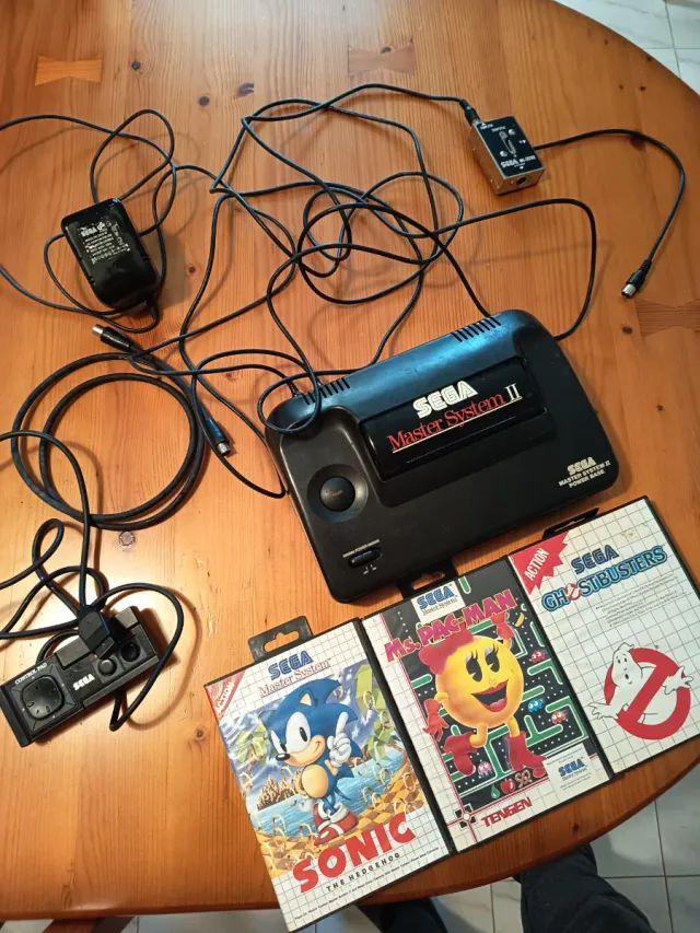 SEGA Master System II Consola Negra
