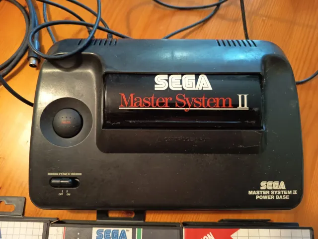 SEGA Master System II Consola Negra