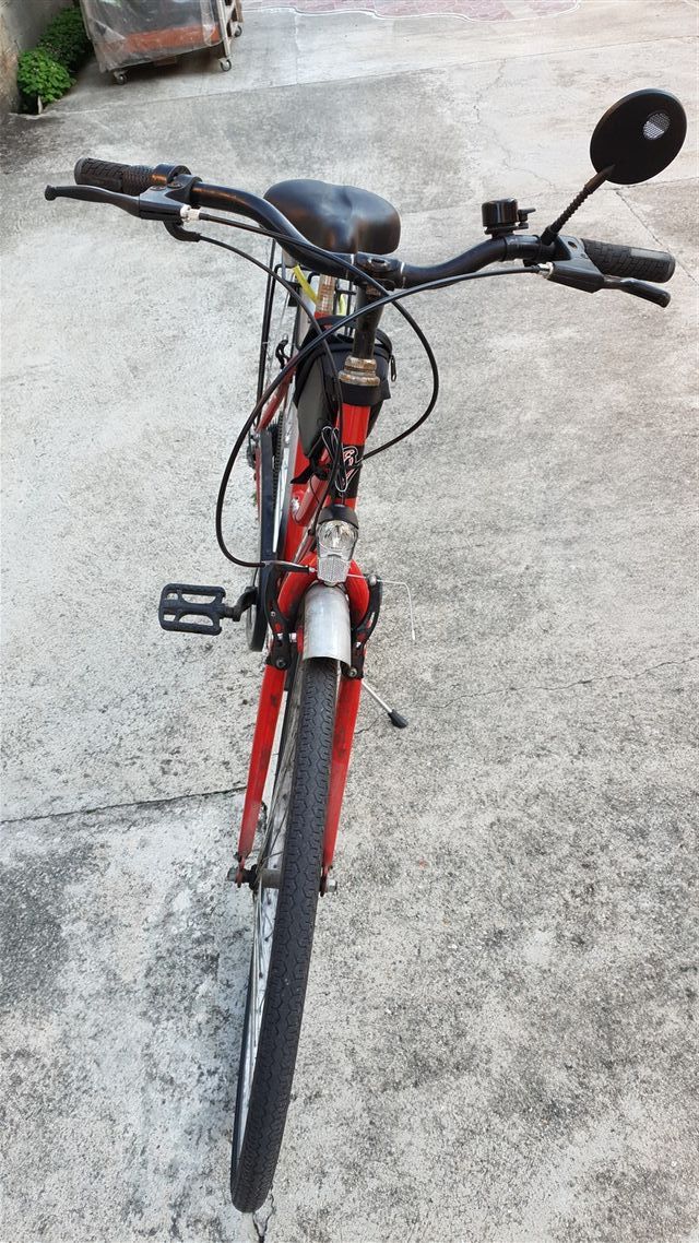 Bicicletta da donna rossa Esperia