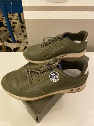 Scarpe North Sails uomo verde militare taglia 44