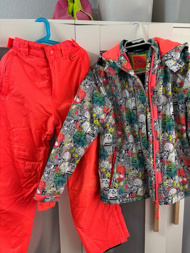 Conjunto de nieve para niña talla 11-12