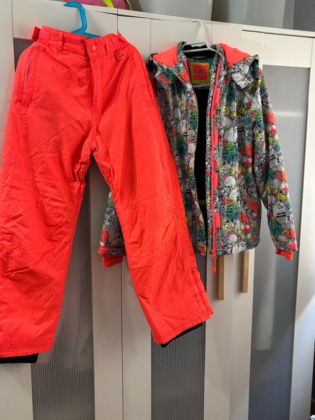 Conjunto de nieve para niña talla 11-12