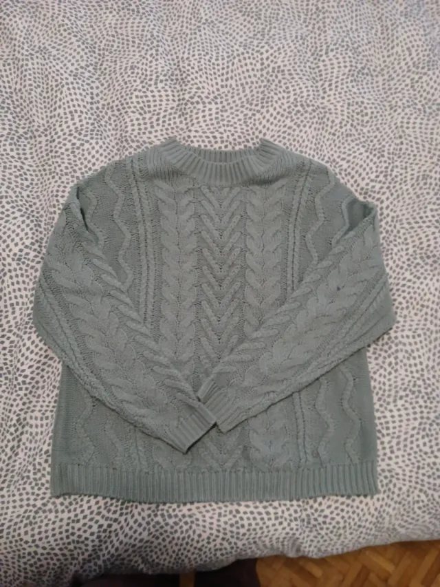 Jersey Greencoast punto trenzado Talla XS