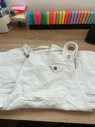 Mono blanco talla 42