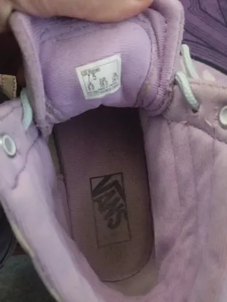 Zapatillas Vans Checkerboard Moradas