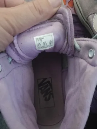 Zapatillas Vans Checkerboard Moradas