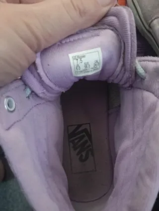 Zapatillas Vans Checkerboard Moradas