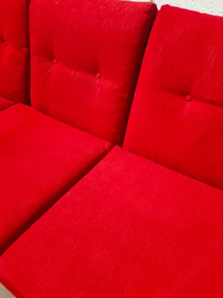 Sofa Sillones Tela Pana Dinamark Mid Century