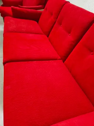 Sofa Sillones Tela Pana Dinamark Mid Century