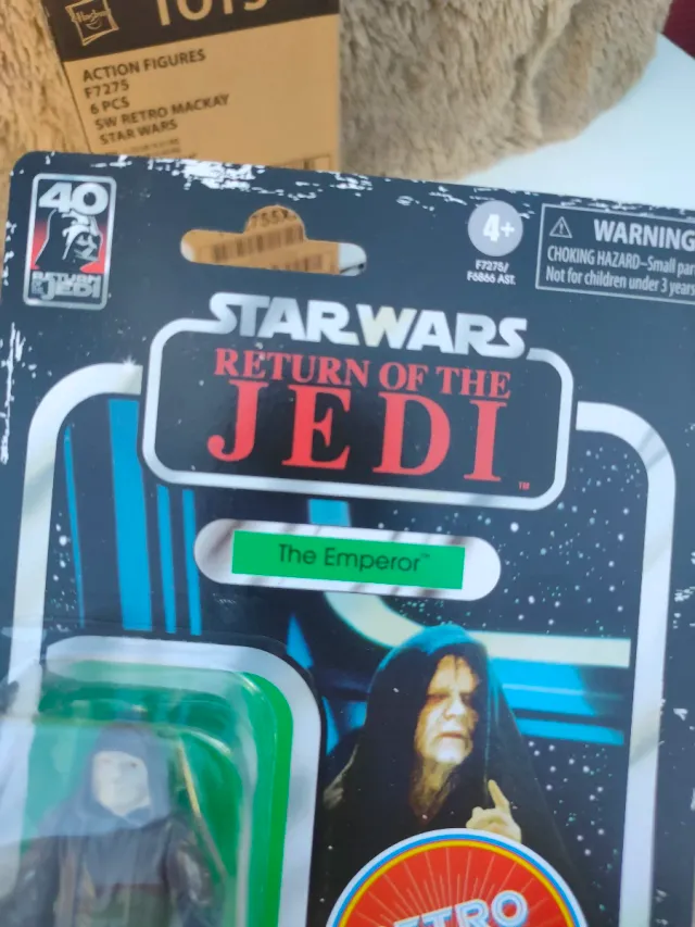 Caja 6 Figuras Star Wars El Emperador