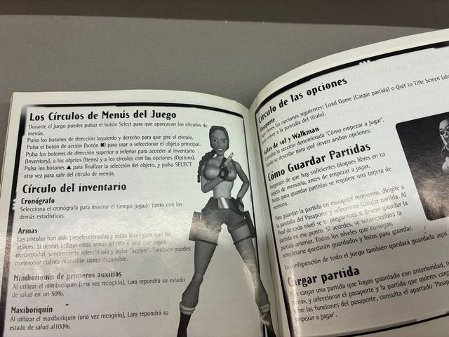 Gioco e manuale Tomb Raider II per PlayStation PAL