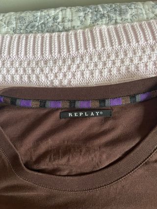 Maglietta vintage Replay marrone