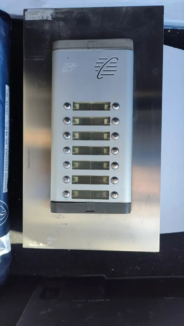 Placa Portero automático Fringe 14 Botones