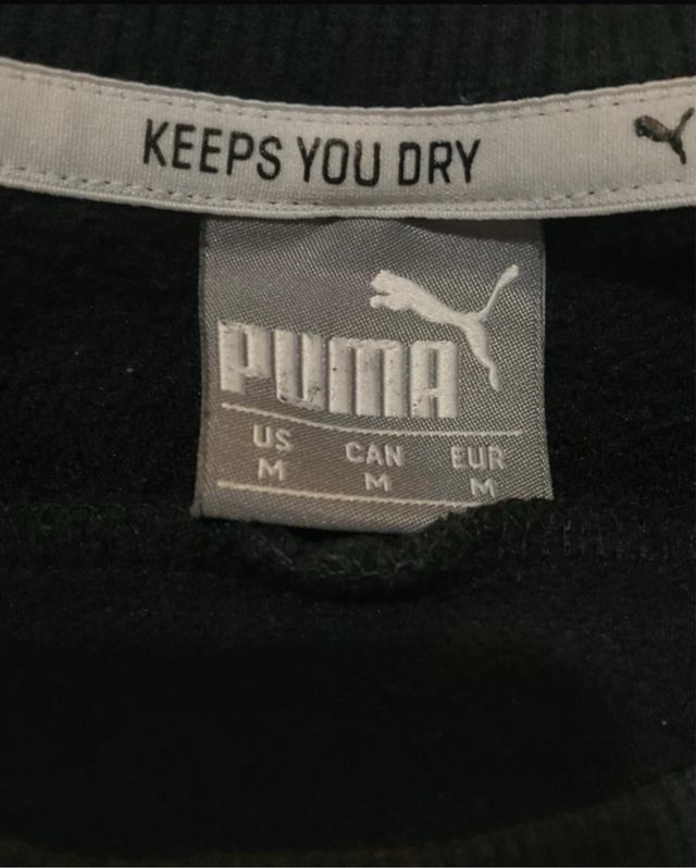 Sudadera Puma Talla M Negra