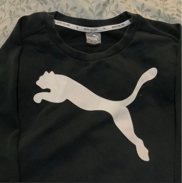 Sudadera Puma Talla M Negra