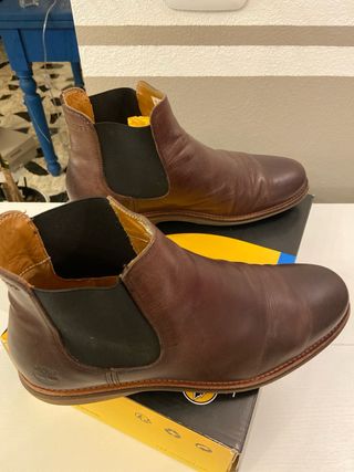 Stivaletti Timberland Pelle Marrone Tg. 43