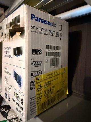 Minicadena Panasonic Sc-HC57