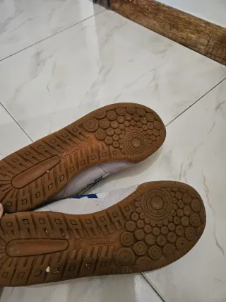 Tenis Munich azul e branco