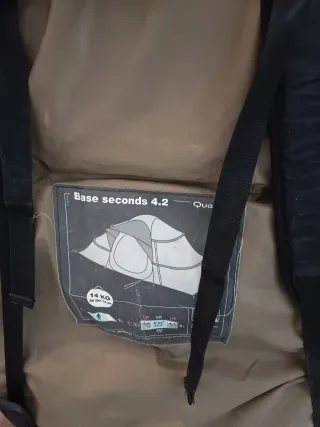 Tienda campaña Quechua Base 2 Seconds 4.2