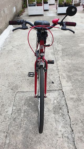 Bicicletta uomo rossa revisionata