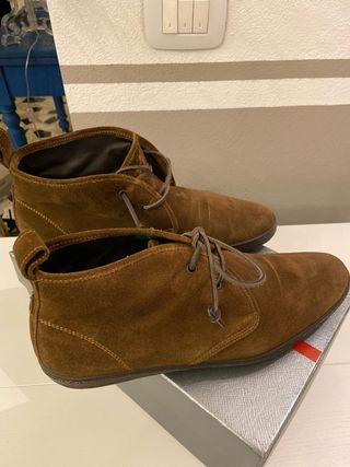 cycle Scarpe Uomo Camoscio Marrone 43