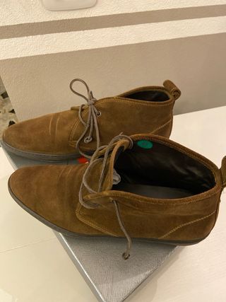 cycle Scarpe Uomo Camoscio Marrone 43