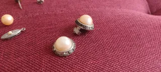 Set perle e gioielli vintage da recupero