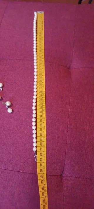 Set perle e gioielli vintage da recupero