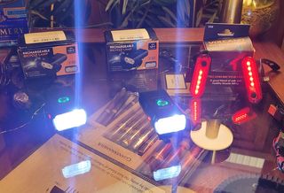 4 Fari LED Bici E-bike MTB BMX Monopattino