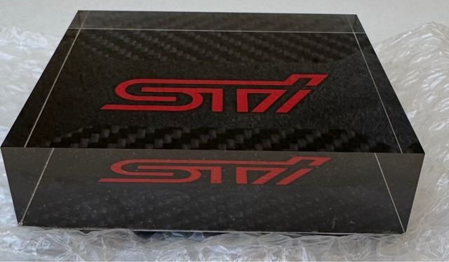 Decoración STI Subaru Impreza - Adorno de escritor