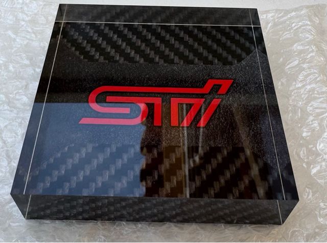 Decoración STI Subaru Impreza - Adorno de escritor