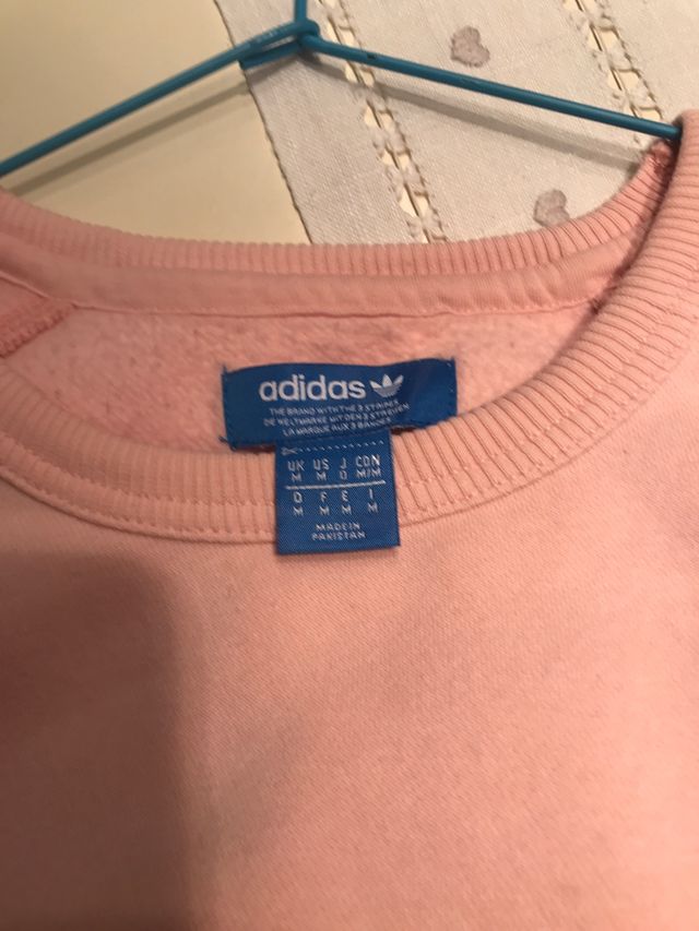 Sudadera Adidas Rosa Talla M