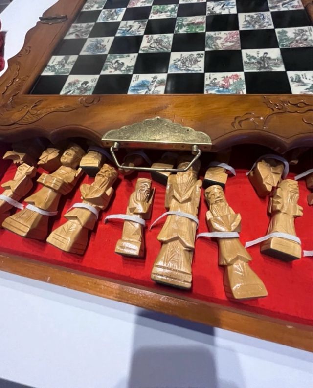 Elegante scacchiera set gioco giapponese XIANGQI