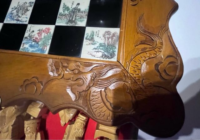 Elegante scacchiera set gioco giapponese XIANGQI