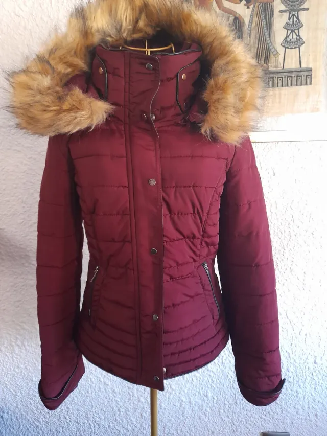 Plumas Burdeos Pinkie