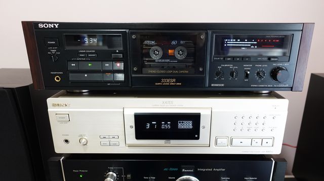 Pletina Sony TC-K333ESR / TC-K730ES (1988)