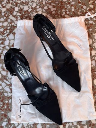 Tacones finos Elizabeth Stuart negros
