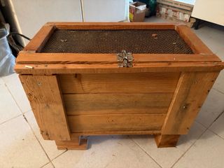 Caja artesanal para caracoles