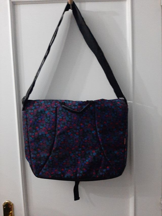 Bolso bandolera estampado floral