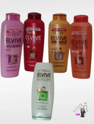 Elvive Kit Shampoo e Balsamo X5 Jumbo 400ml