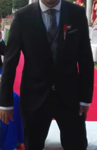 Traje de Novio Negro