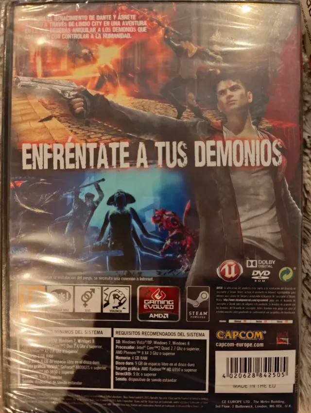 Juego PC Dmc Devil May Cry