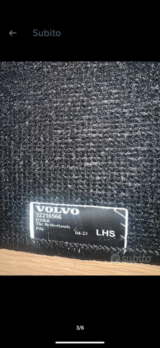 Tappetini Volvo XC60 (2018+)